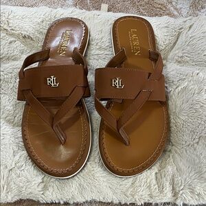 Ralph Lauren Brown Sandals